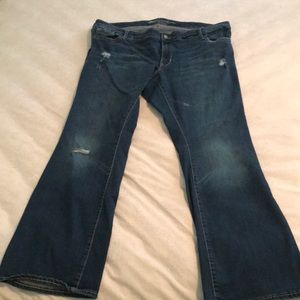 Old Navy Rock Star low rise boot cut jean size 20 plus regular